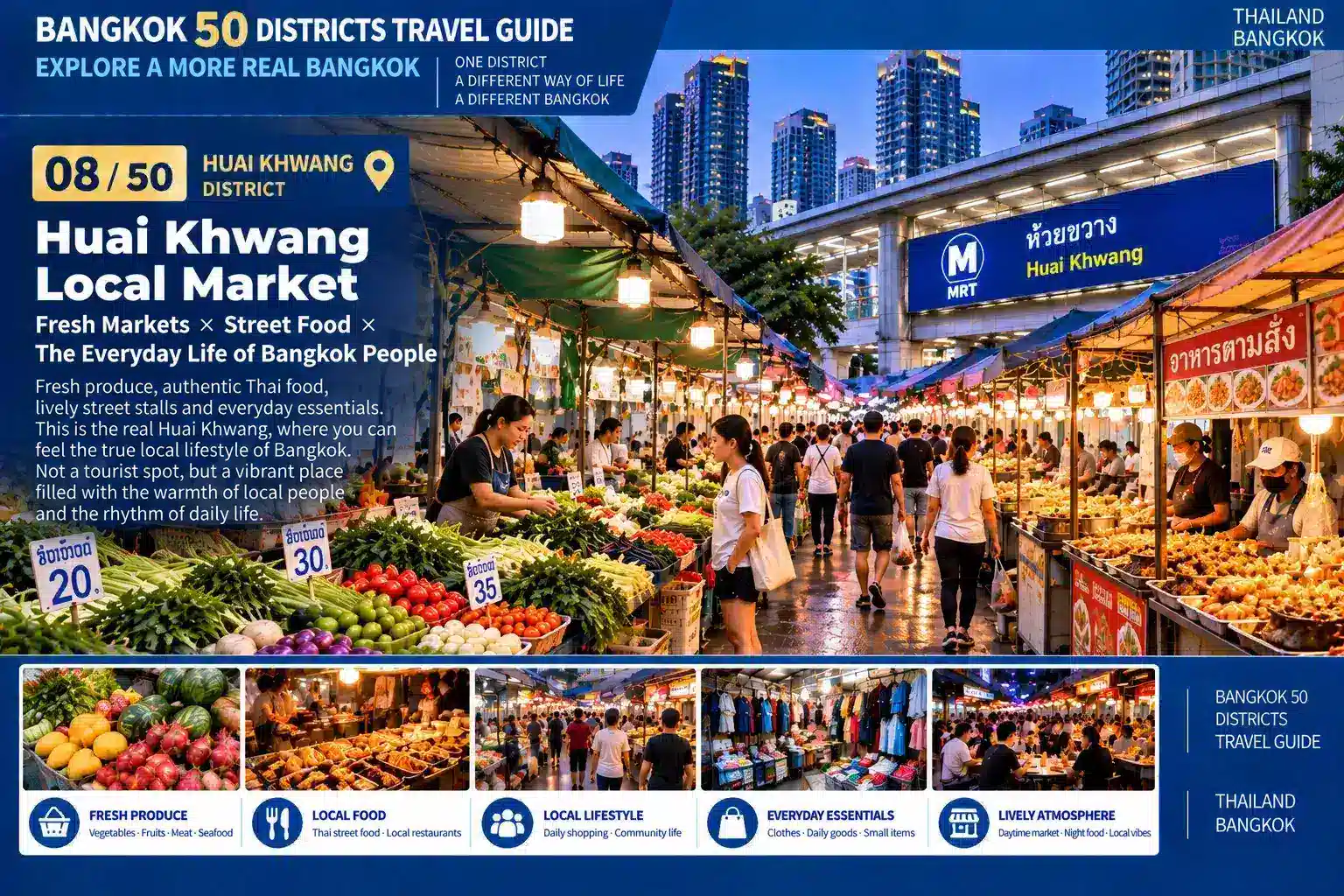 Huai Khwang: From Ratchada Nightlife to Local Communities — Exploring One of Bangkok’s Fast-Changing International Districts — 04