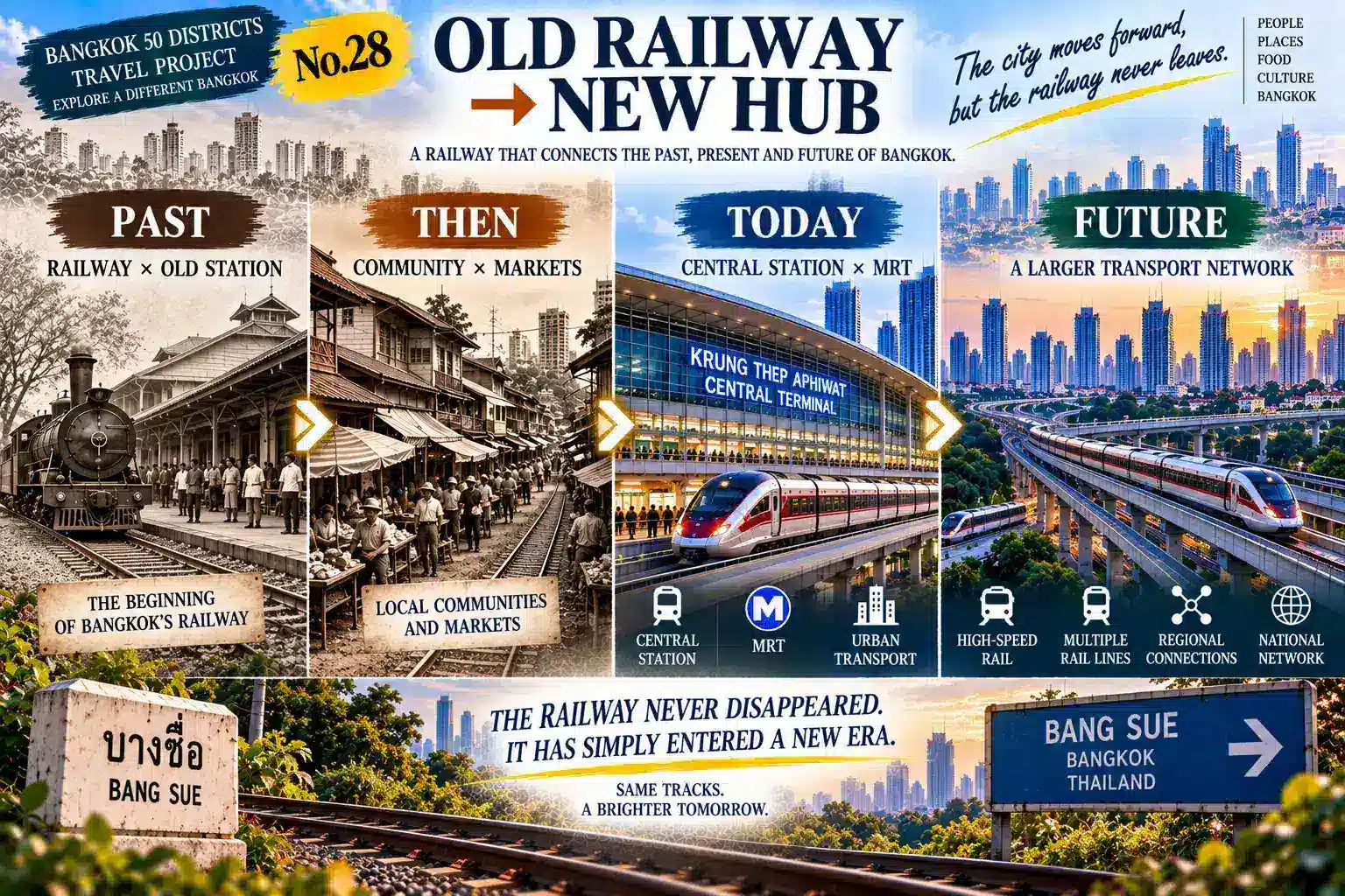 Bang Sue: From an Old Railway Community to a Mega Transport Hub: Bangkok's Northern Gateway Is Being Redefined — 03