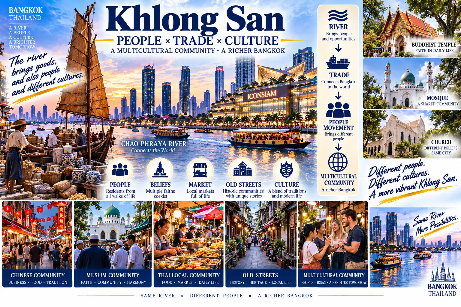 Khlong San: Crossing the Chao Phraya: From Old Communities to ICONSIAM, Where Bangkok’s Past and Future Meet — 05