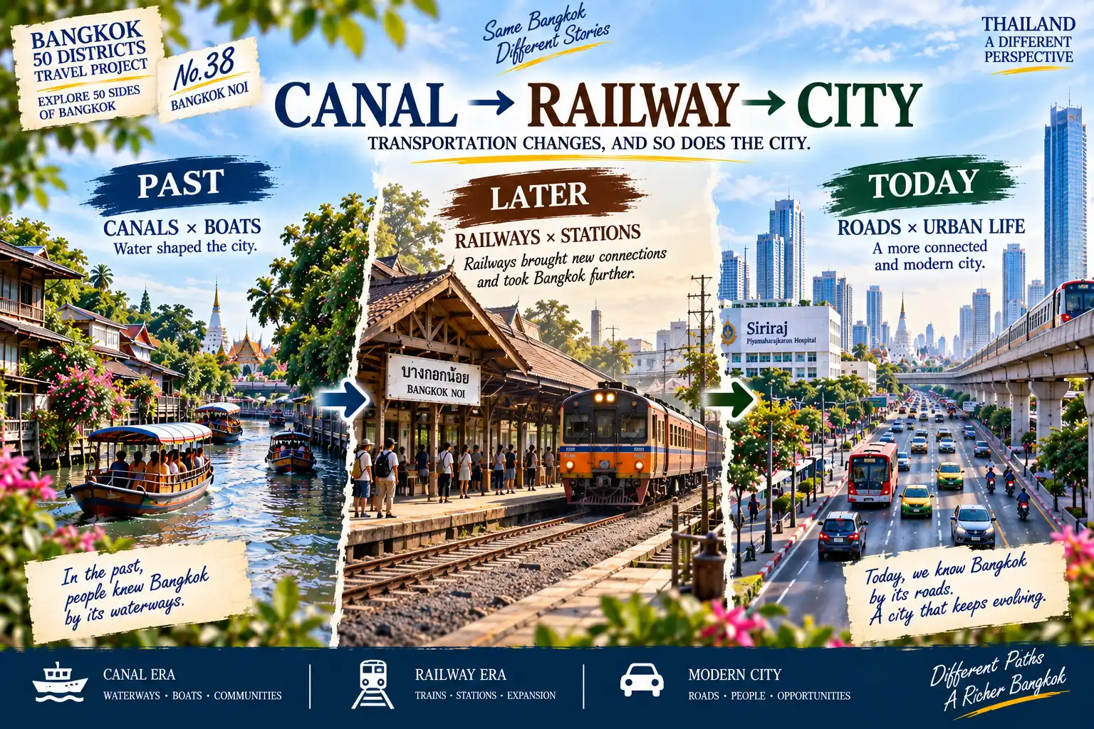 Bangkok Noi: From Canals to Railways: Discovering Another Layer of Everyday Life on Bangkok’s West Bank — 03