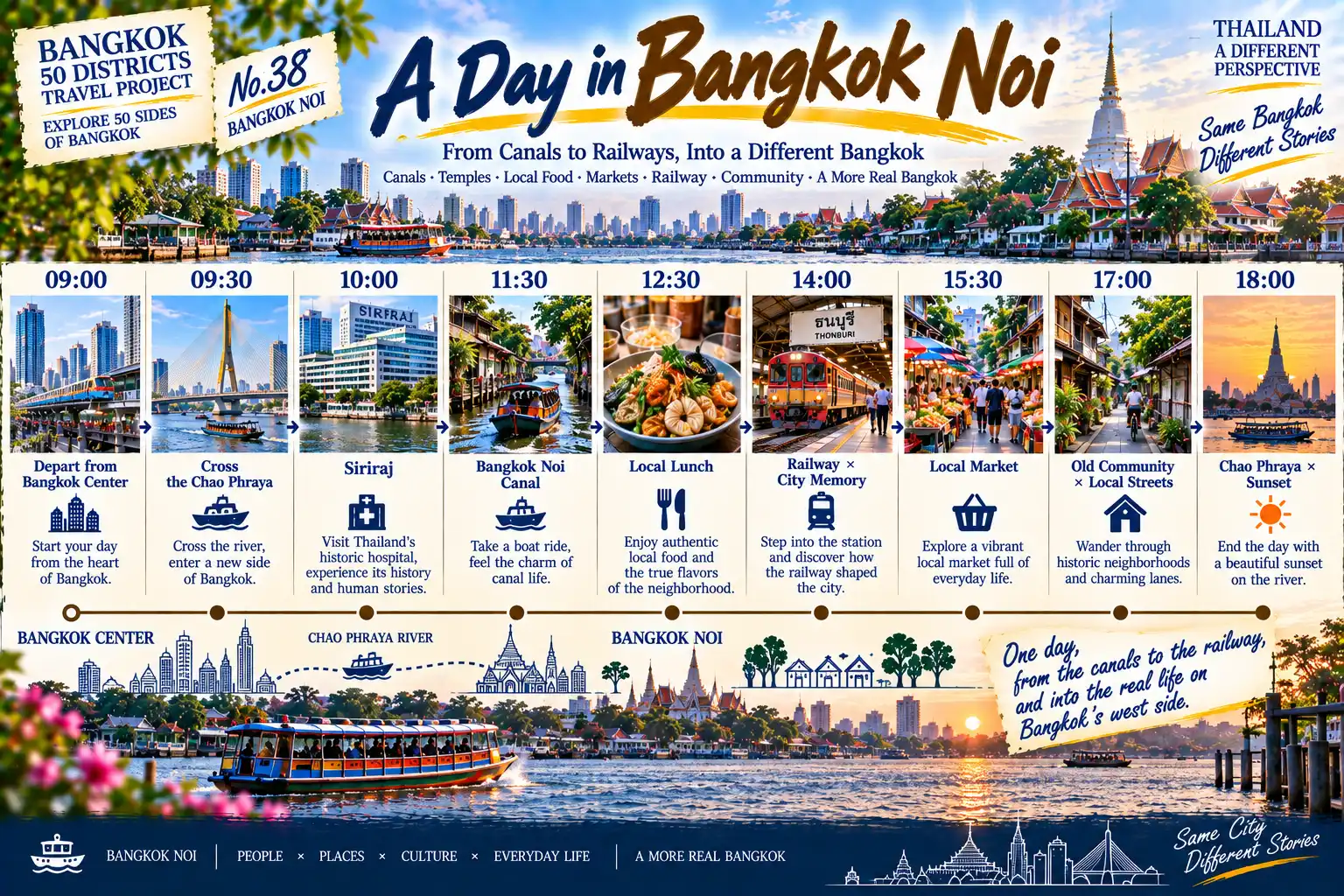 Bangkok Noi: From Canals to Railways: Discovering Another Layer of Everyday Life on Bangkok’s West Bank — 08