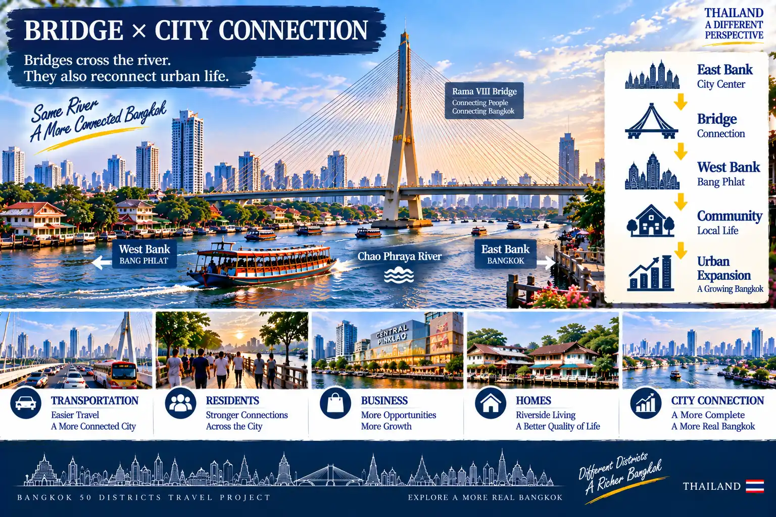 Bang Phlat: See Bangkok from the Bridge, Discover Life Below: Exploring the Riverside Communities of the Chao Phraya’s West Bank — 02