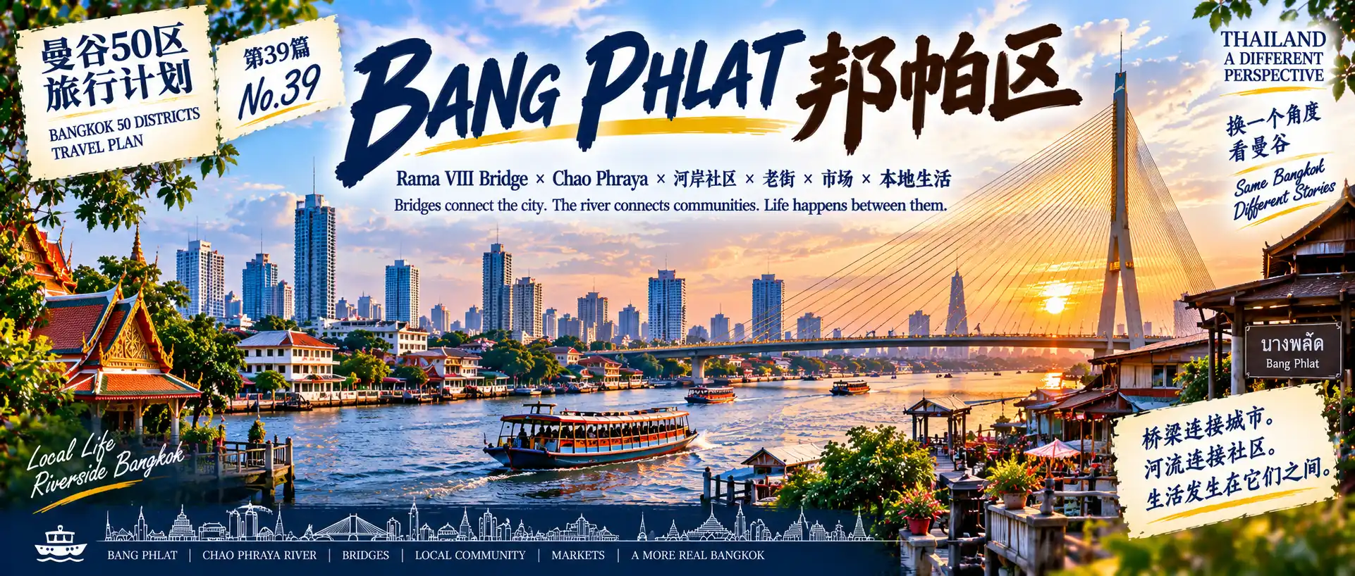 # 曼谷50区旅行计划｜第39篇