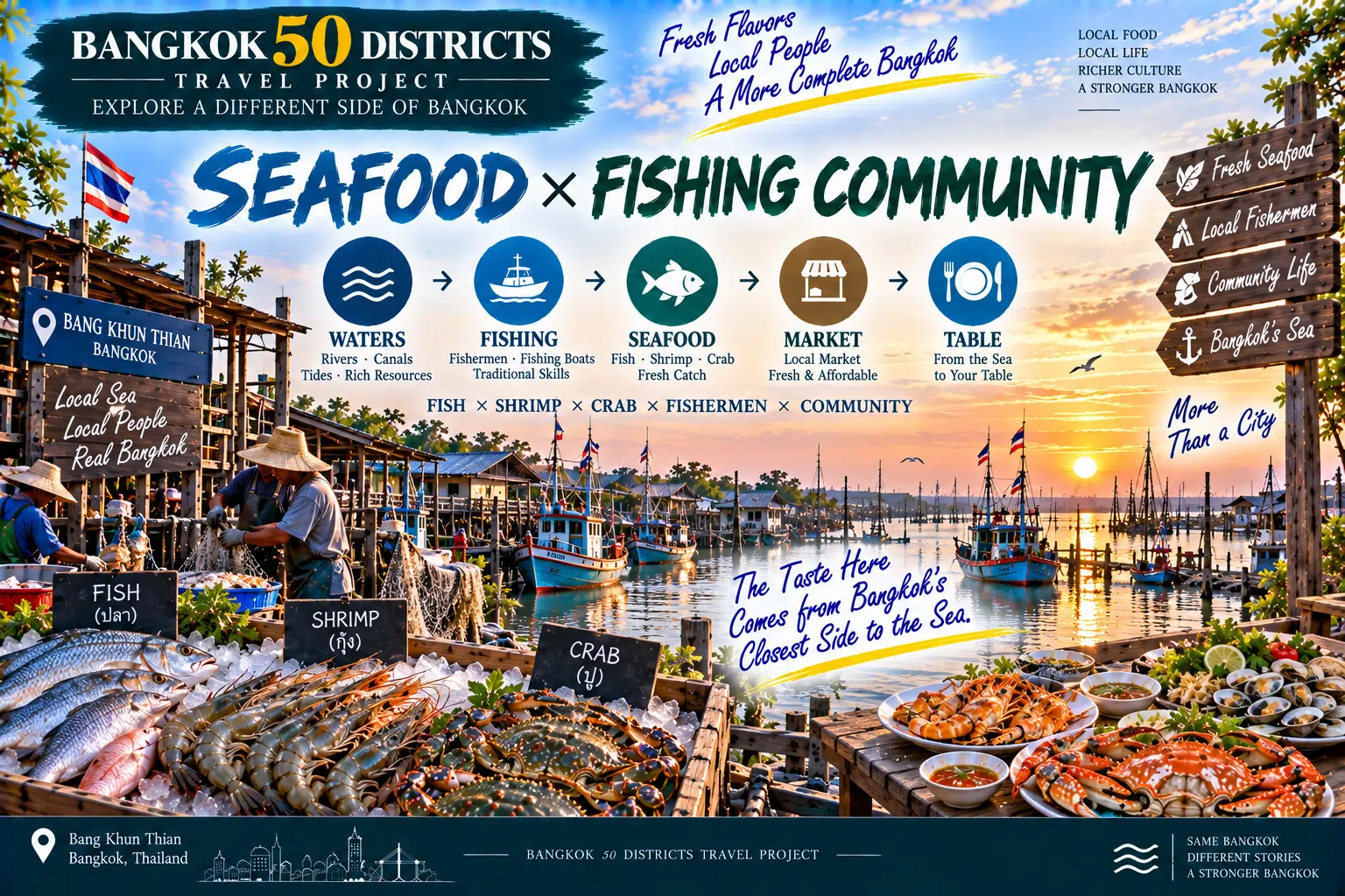 Bang Khun Thian: Bangkok Has a Coast Too: From City Roads to Mangroves and the Gulf of Thailand — 05