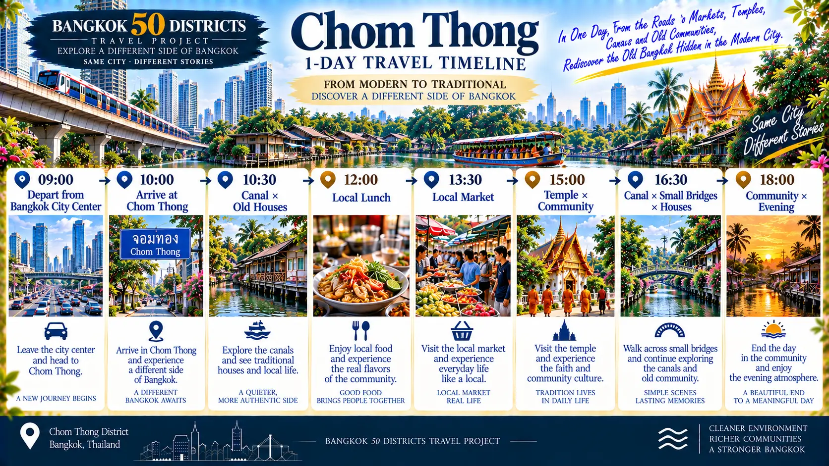 Chom Thong: From the Coast Back into the City: Canals, Temples and Old Communities of South Bangkok — 08