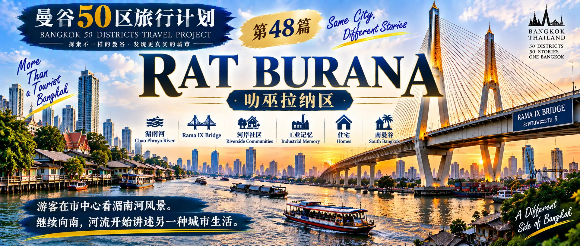 # 曼谷50区旅行计划｜第48篇