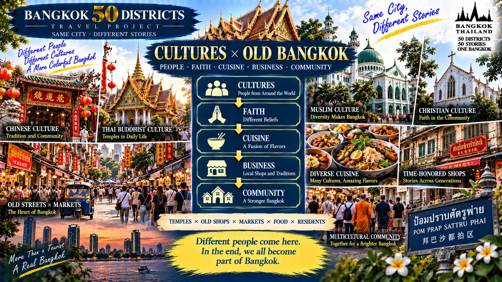 Pom Prap Sattru Phai: The Final Stop, Back to Old Bangkok: Streets, Temples, Markets and Urban Memory — 05